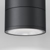 Nowoczesna lampa zewnętrzna sufitowa LED metalowa grafitowa regulowana tuba Spin MAYTONI O310CL-L12GF3K